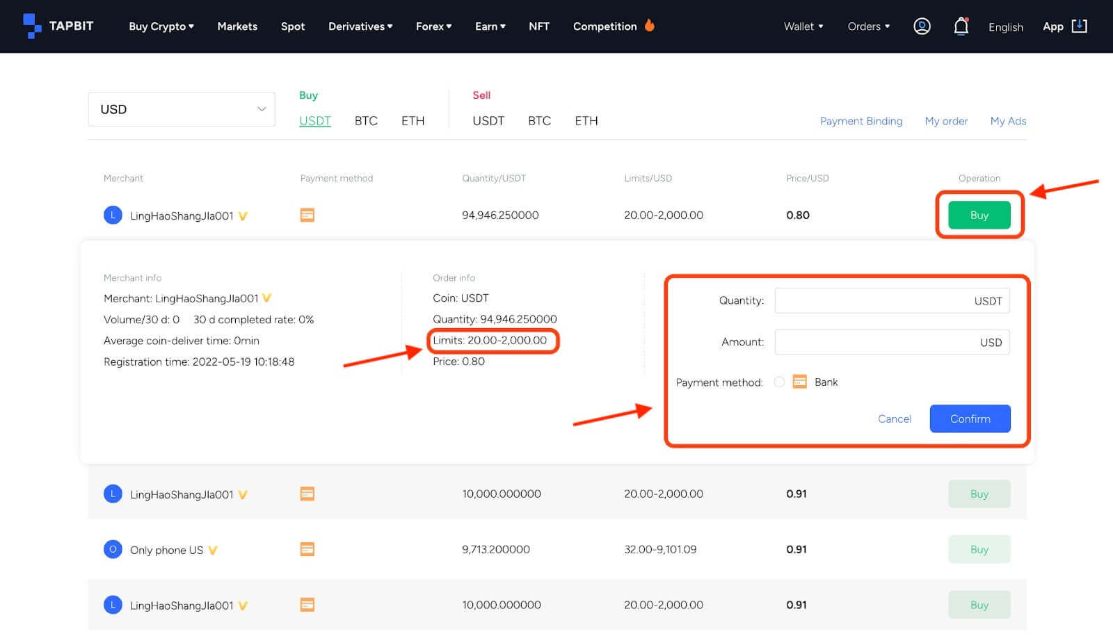 How to Deposit on Tapbit How to Deposit on Tapbit