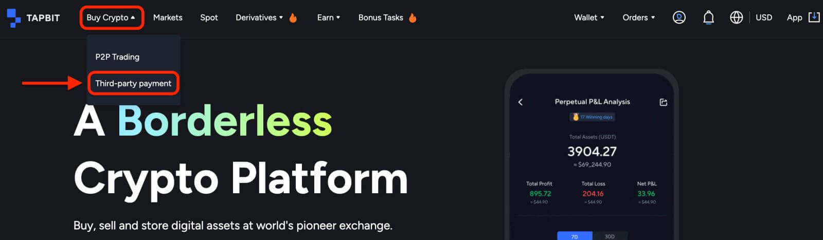 How to Deposit on Tapbit How to Deposit on Tapbit
