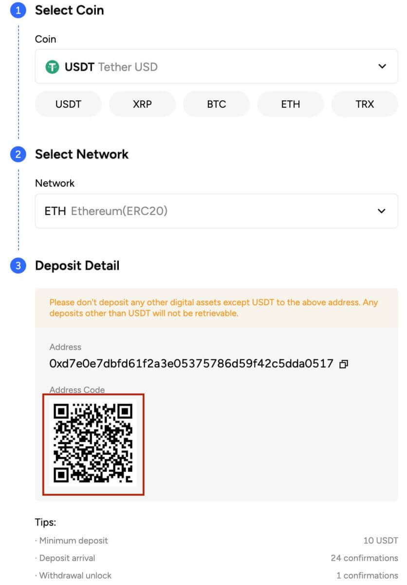 How to Deposit on Tapbit How to Deposit on Tapbit
