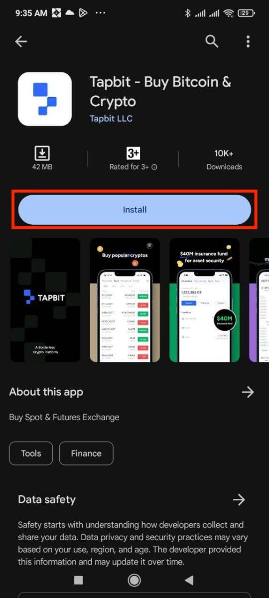 How to Download and Install Tapbit Application for Mobile Phone (Android, iOS) How to Download and Install Tapbit Application for Mobile Phone (Android, iOS)