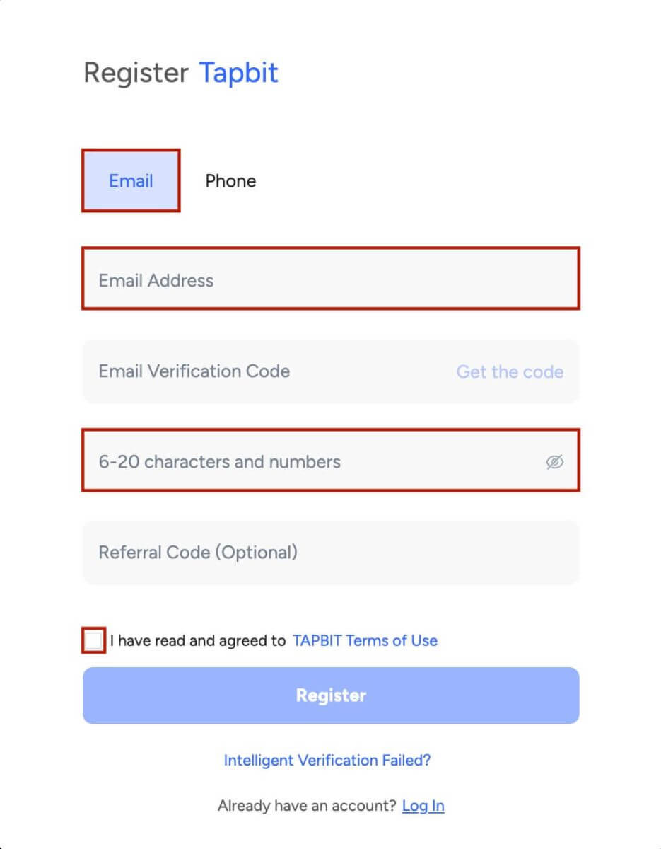 Tapbitのアカウント登録とログイン方法 Tapbitのアカウント登録とログイン方法